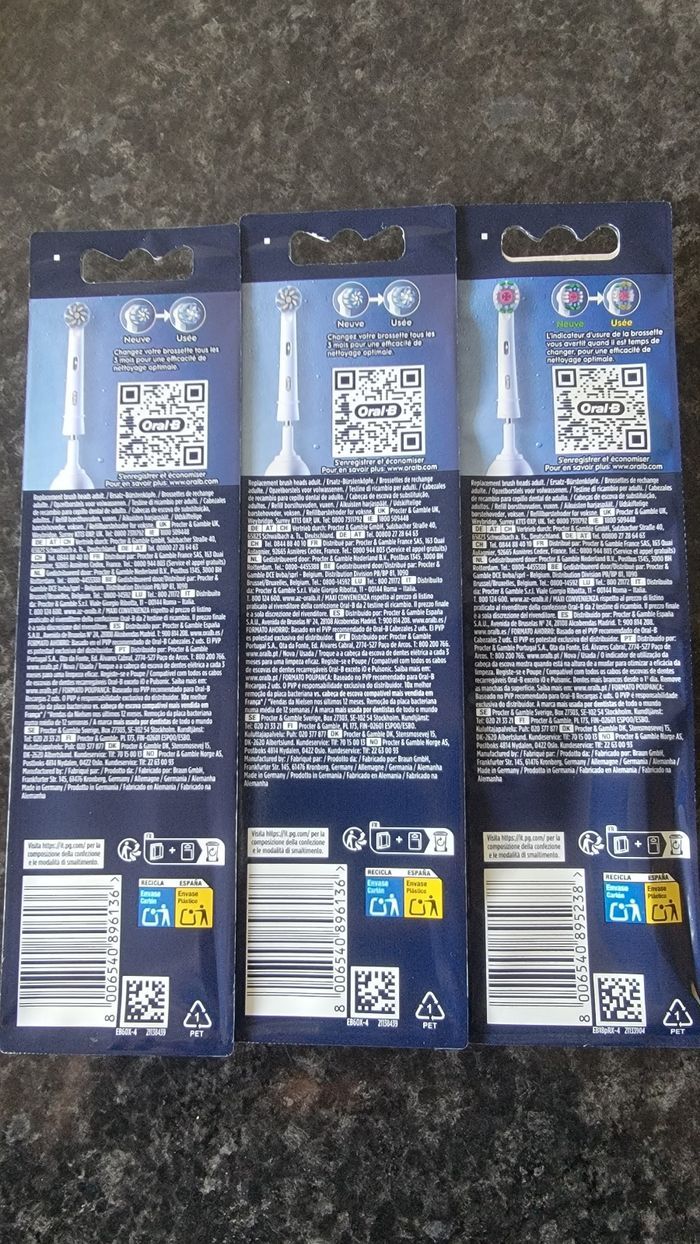 Lot de 10 brossettes oral-B - photo numéro 2