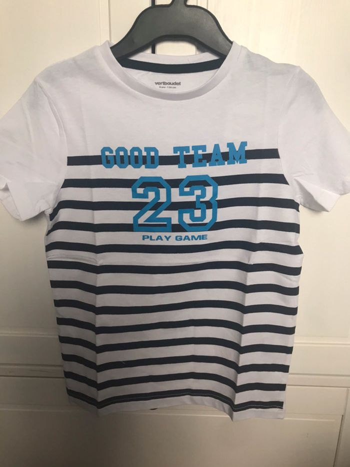 Lot de 2 T shirts garçon 8 ans Verbaudet - photo numéro 2
