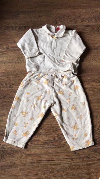 Ensemble sweat + pantalon  TEX  12 mois