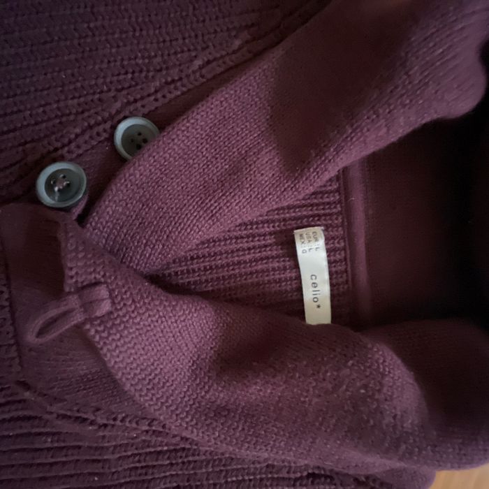 Pull bordeaux