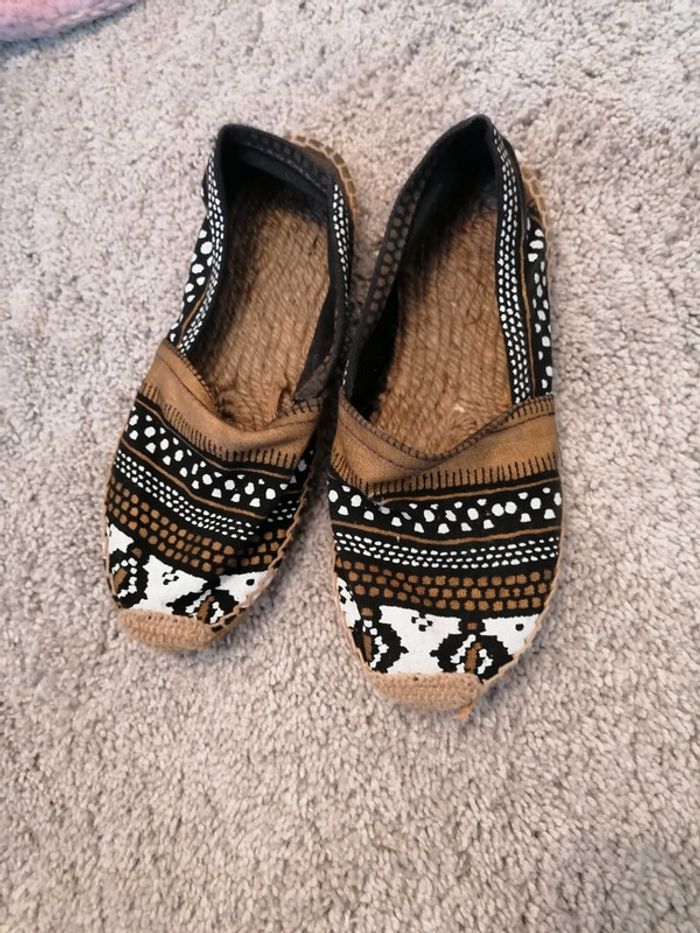 Espadrilles motifs ethniques - photo numéro 2