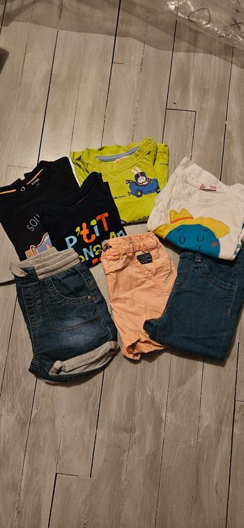 Lot garçon 12 mois été 