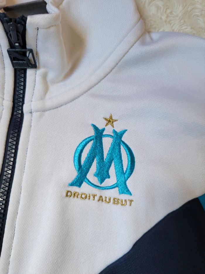 Veste de survêtement Olympique de Marseille Iconic 2019/20 - photo numéro 6