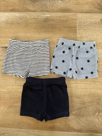 Lot de 3 shorts Verbaudet taille 9 mois 