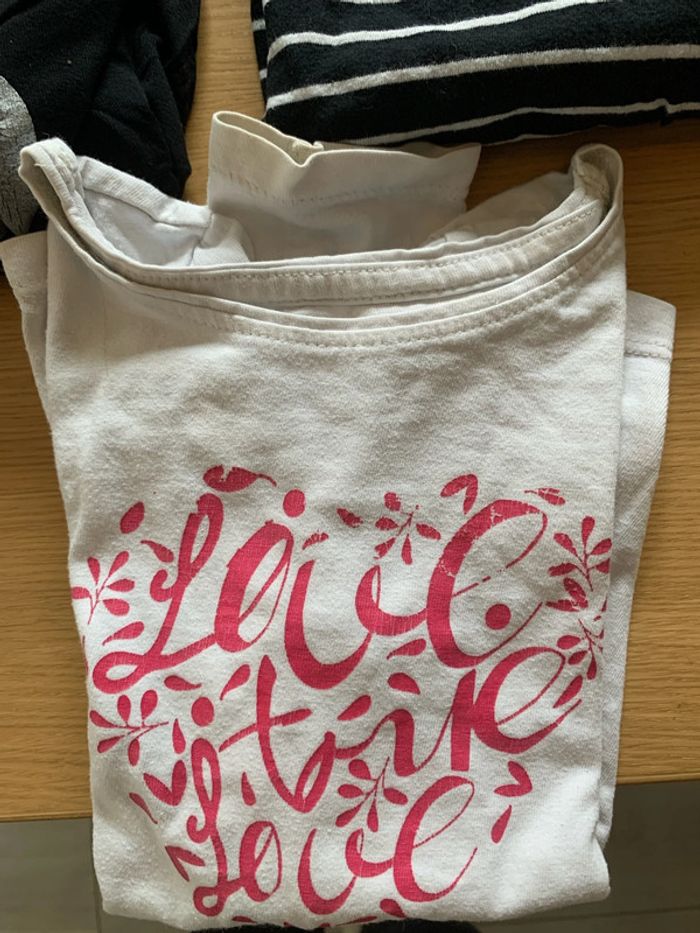 Lot 7 t-shirts sous pulls manches longues - photo numéro 8