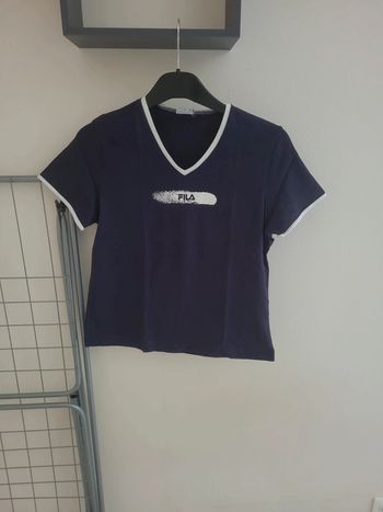 Tee-shirt col V Fila