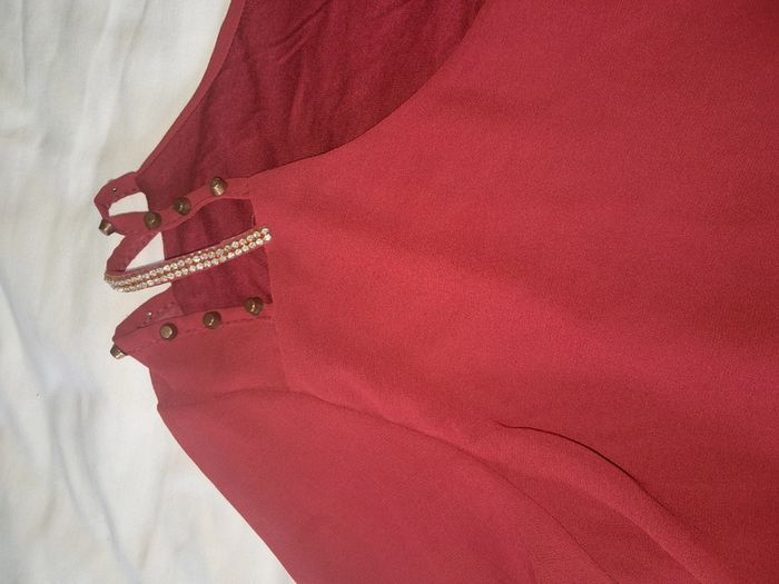 haut rouge - photo numéro 3