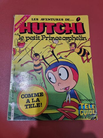 livre les aventures de Hutchi le petit prince orphelin télé guide n°8