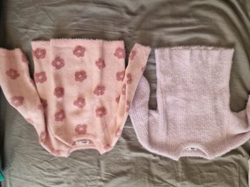 Lot de 2 pulls poilus 4ans