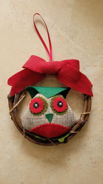 Chouette à suspendre