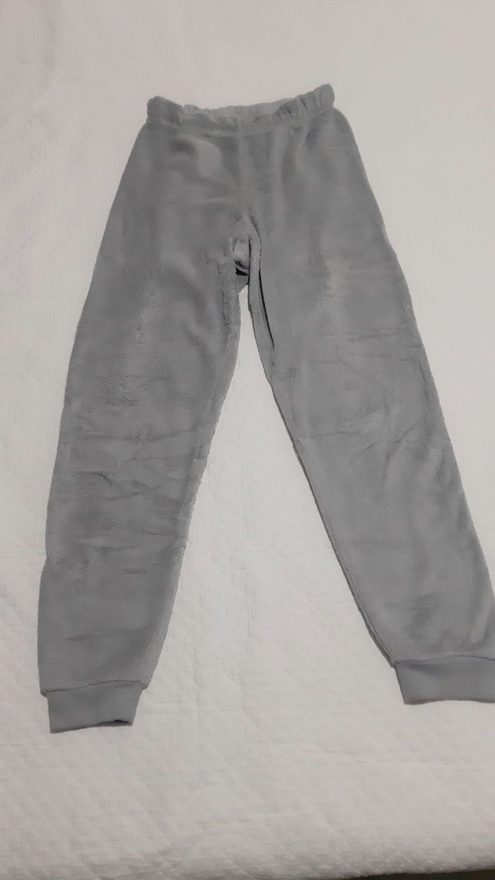 Pyjama Pilou pilou blanc & gris - photo numéro 3