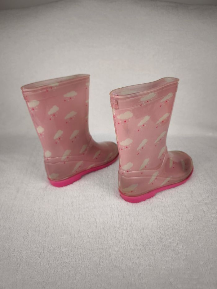 Botte de pluie Nuage Rose fille pointure 30 - photo numéro 6