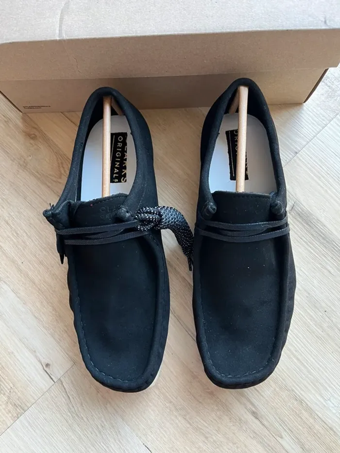 Clarks Wallabee Black Vegan Taille 43 - photo numéro 2