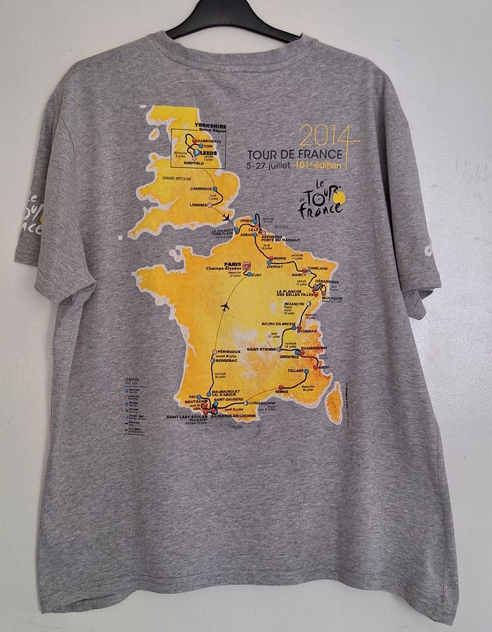 Tee-shirt collector Tour de France 2014 - photo numéro 5