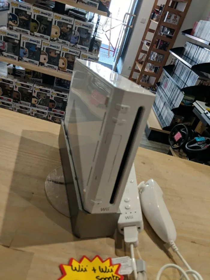 Nintendo Wii Blanche + Wiimote, Nunchuk & Wii Sports - photo numéro 3