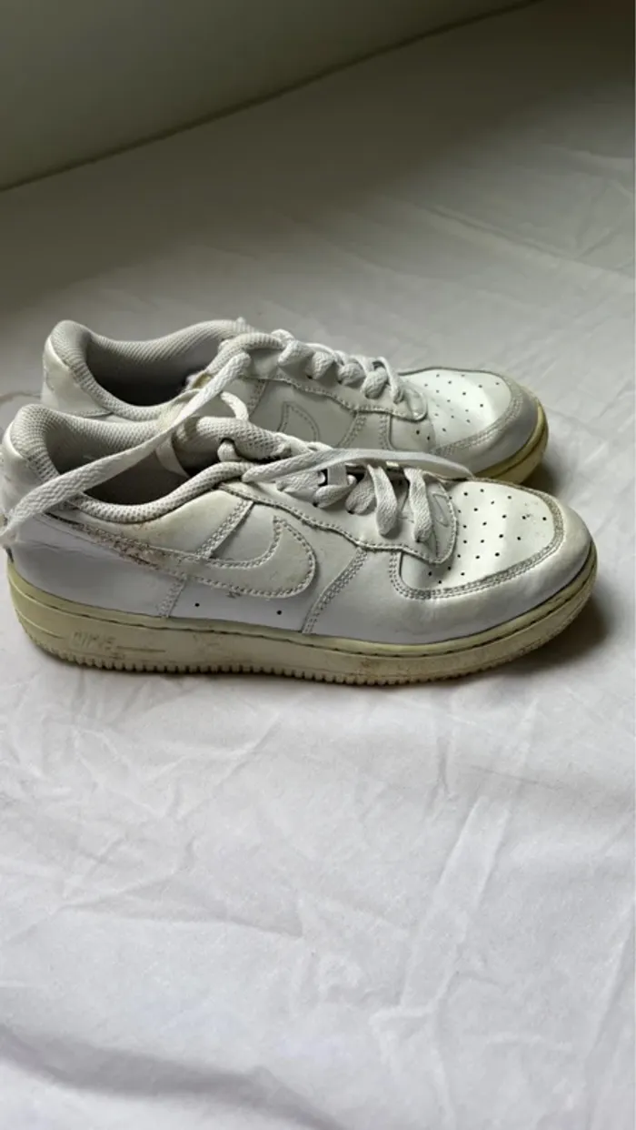Nike air force one blanche taille 34 - photo numéro 3