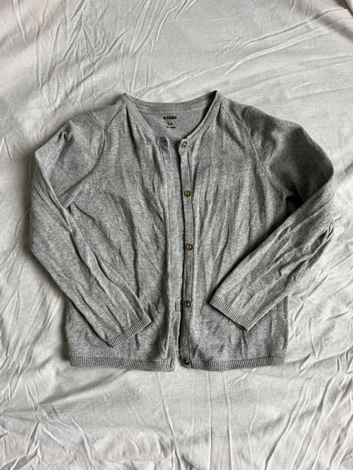 Gilet gris