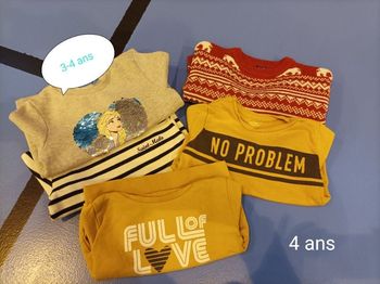 Sweats et pulls 4 ans