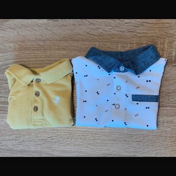 Lot polos Kiabi 3 mois