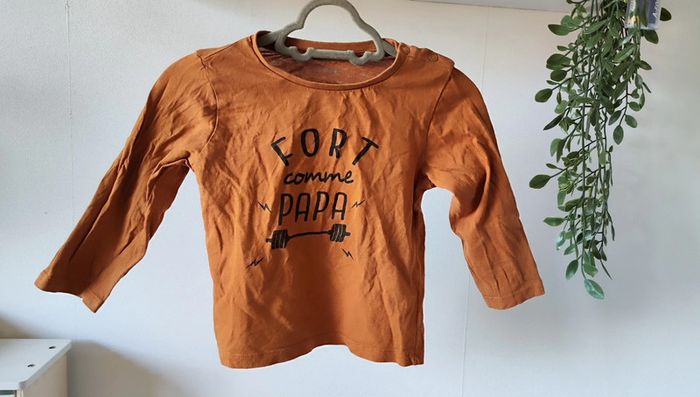 T-shirt manches longues Pat et Ripaton 18 mois