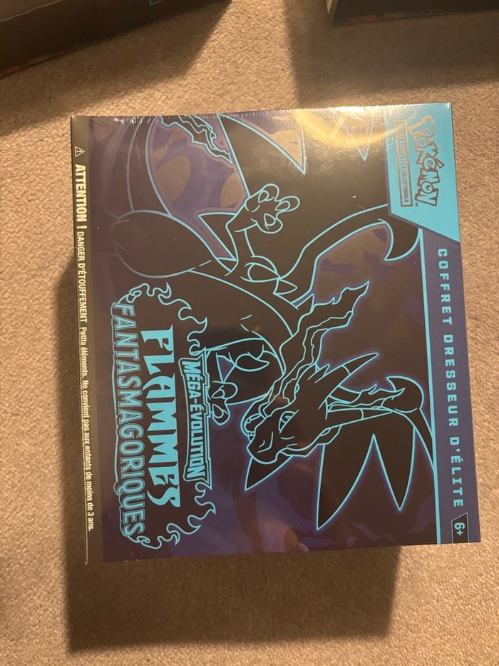 3 ETB Pokémon mega-evolution flammes fantasmagoriques - photo numéro 7