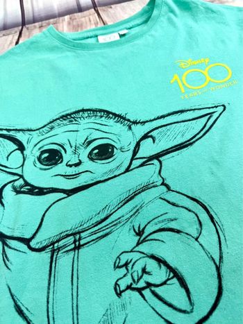 T-shirt été garçon Disney 100 starwars grogu 8 ans