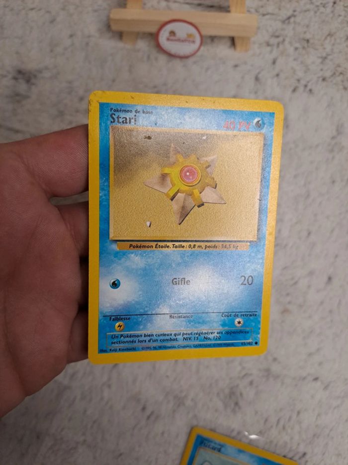 Carte Pokémon Stari 65/102 Set de base ed2 Wizards Fr - photo numéro 3
