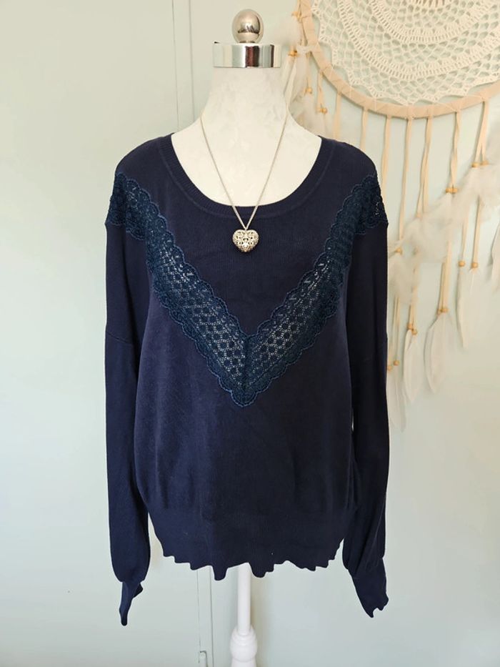Pull oversize taille L naf naf