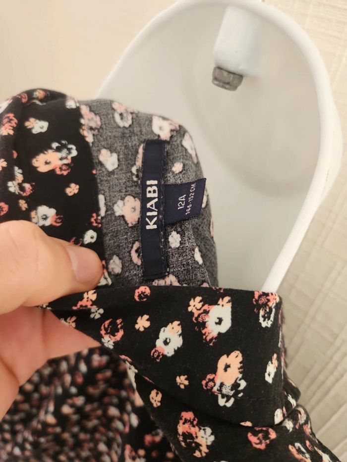 Chemisier sans manches fleuri Kiabi 12 ans - photo numéro 9
