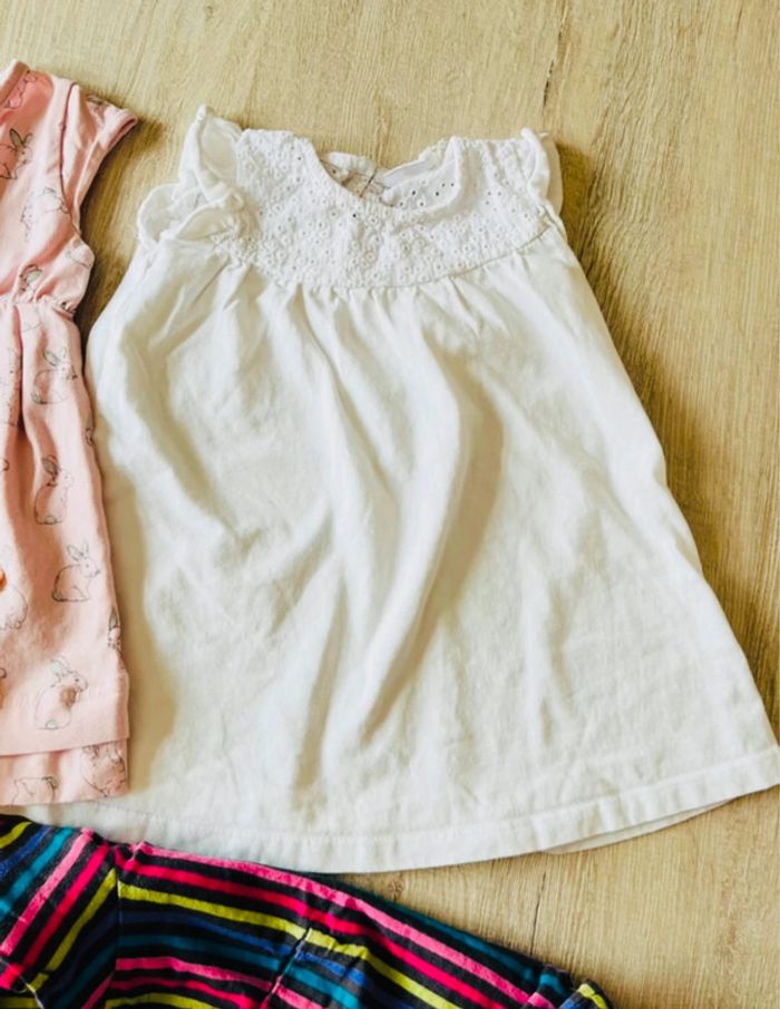 Lot de robes bébé fille multiple marque - photo numéro 6