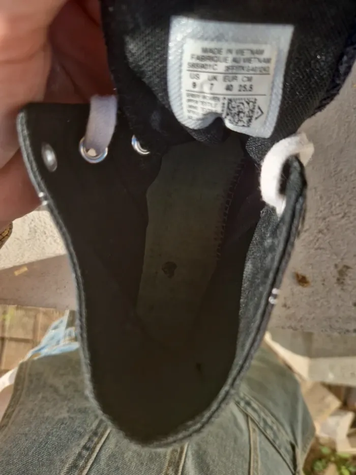 Converse Chuck Taylor all star noir taille 40 tres bon etat - photo numéro 10
