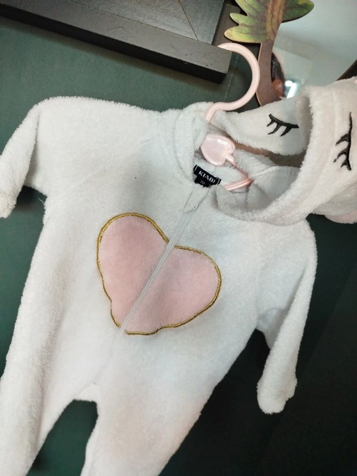 Combinaison licorne 🦄 Kiabi - 3 mois - photo numéro 2