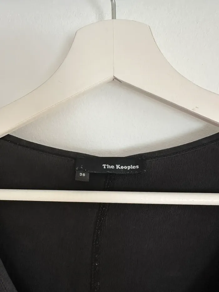 Robe The Kooples noire taille 36 - photo numéro 2
