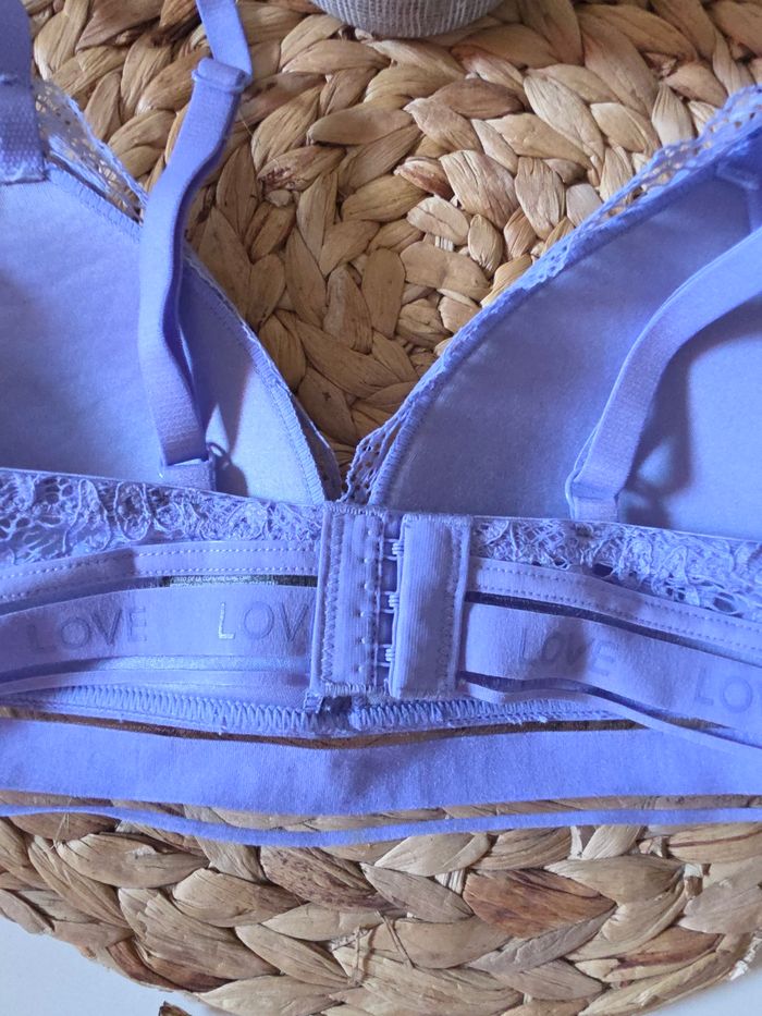 Soutien gorge/bralette bleu undiz taille s neuf - photo numéro 5