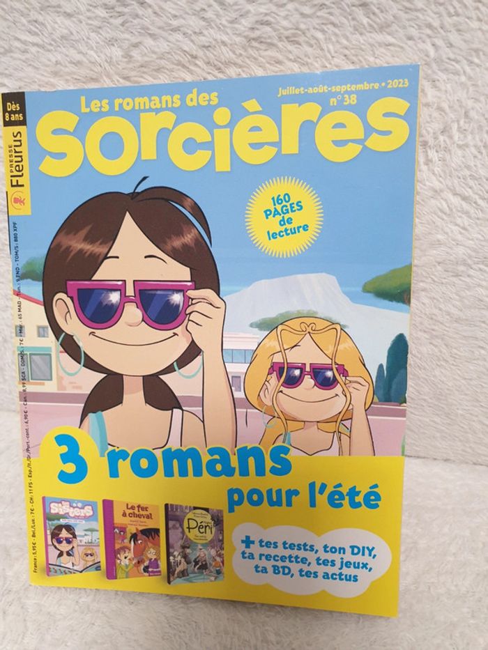 Livre Les romans des sorcières 3eme trimestre 2023 neuf