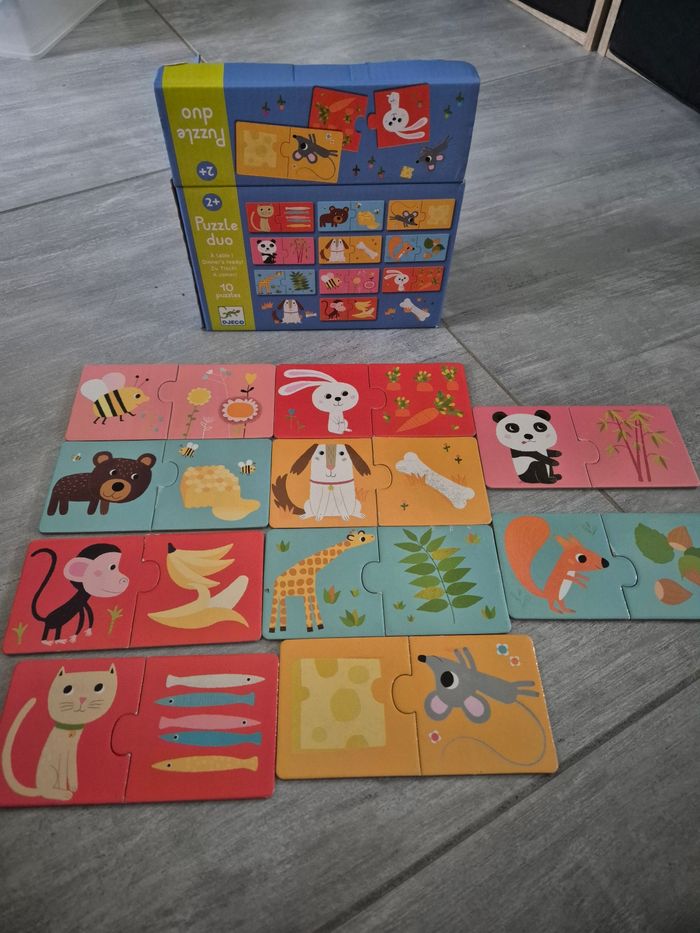 Puzzle duo Djeco 2 ans et plus - photo numéro 2