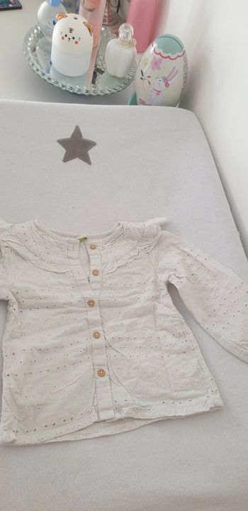 Chemise dentelle fille 23 mois