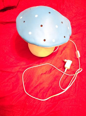Lampe ou Veilleuse Champignon pour enfant