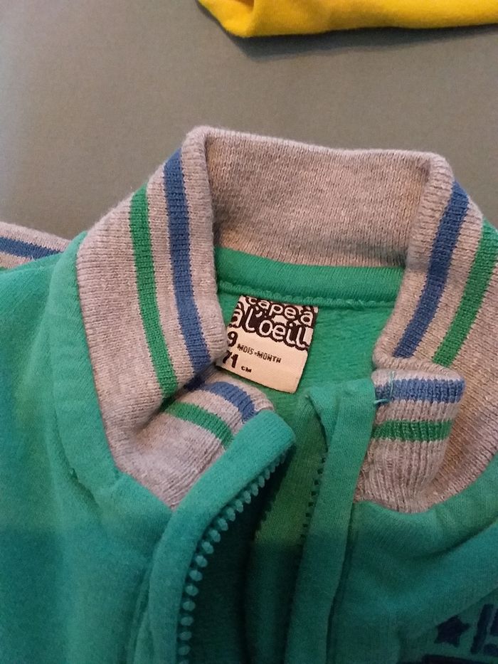 Lot garçon composé de 3 ensembles taille 9 mois hiver - photo numéro 8