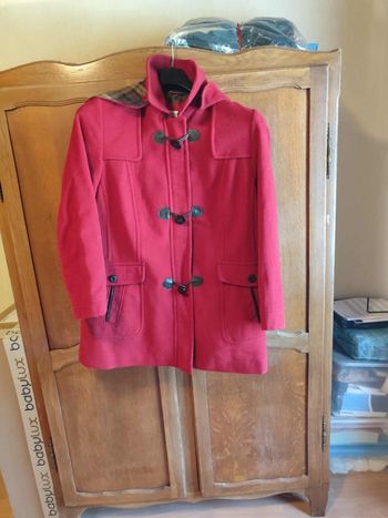Joli manteau rouge