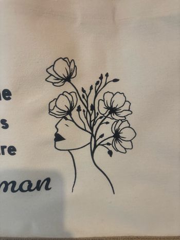 Sac en toile de jute maman
