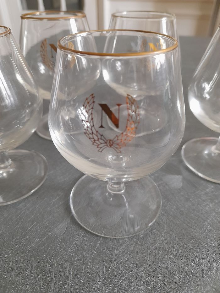 5 verres à cognac - photo numéro 2