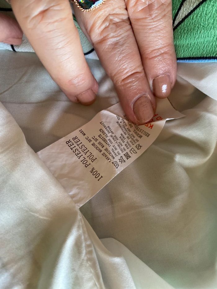 Pantalon fluide jambes larges été taille L - photo numéro 6
