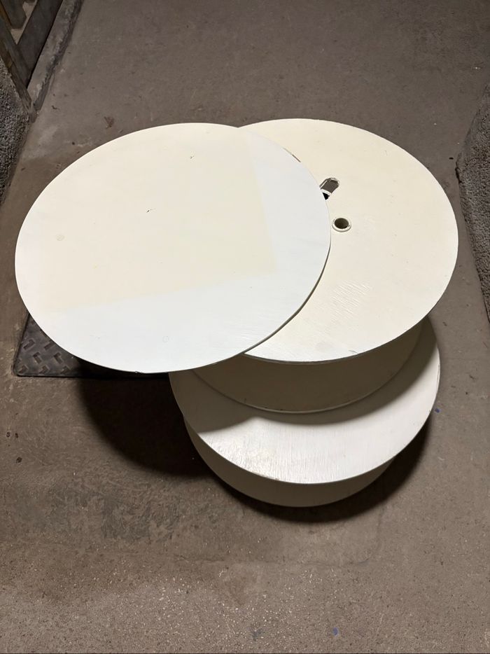 Lot de 2 petits tourets
