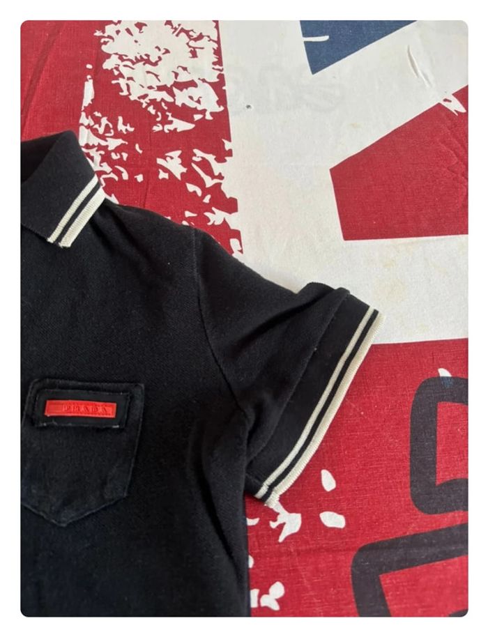 Polo vintage Prada femme taille xs noir et blanc - photo numéro 6