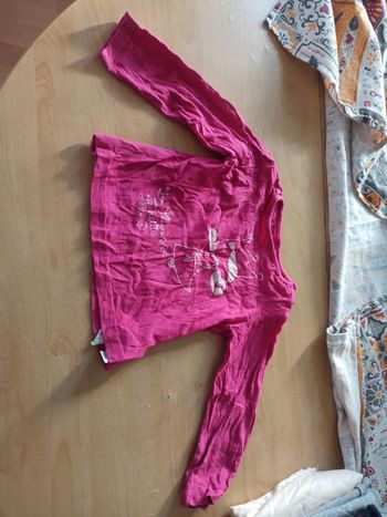 T-shirt fille manches longues taille 3 ans