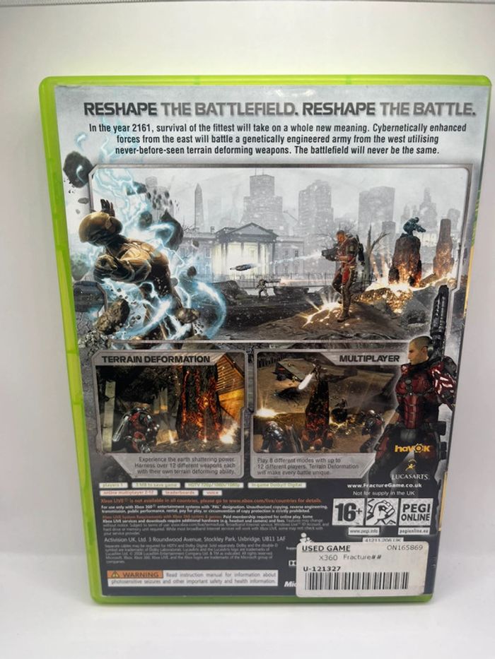 Fracture Xbox 360 Game Microsoft - photo numéro 2