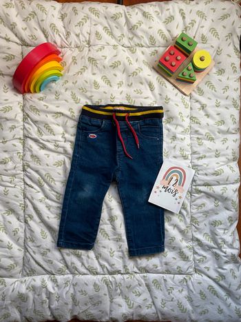 jean bleu lien de serrage 12 mois du pareil au même