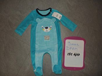 pyjama DPAM taille 9 mois neuf