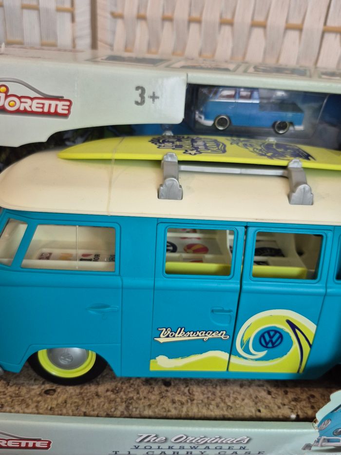 💕Jolie bus Volkswagen VW the originals T1 Carry Case Majorette - photo numéro 10